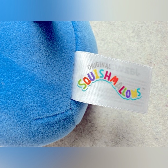 5” Squishmallows Squad Berjon The Blue Warthog Boar 8 - Picture 5 of 5